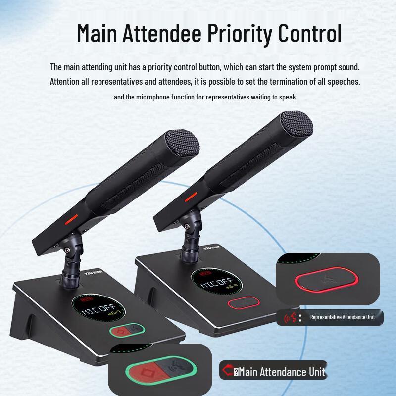 XEW-730F Professional Digital Conference Microphone System (CN version)