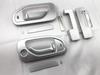 BRIGHTZ Chrome Door Handle Satin for NV350 Caravan E26 Compatible with and VW6E26 models and VW6E Covers, Silver, (Van) [DHC-NOBU-479] CS4E26, CW4E26,