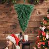 Upside Down Xmas Tree Practical Creative Fine Workmanship Shape Garland Party Decoration for Dorm