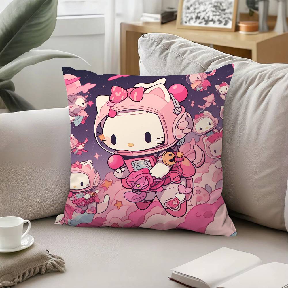 HelloS-K-Kitty Наволочка С Рисунком Наволочка Для Гостиной Подушки На Диван И Декора Спальни