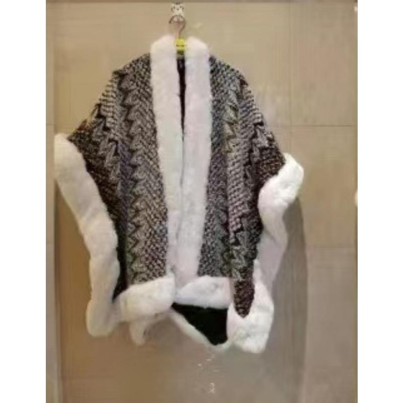 DX ~~~ Меховая шаль, женский наряд, зимний новый модный зарубежный высококачественный шарф из лисьего меха, толстая накидка