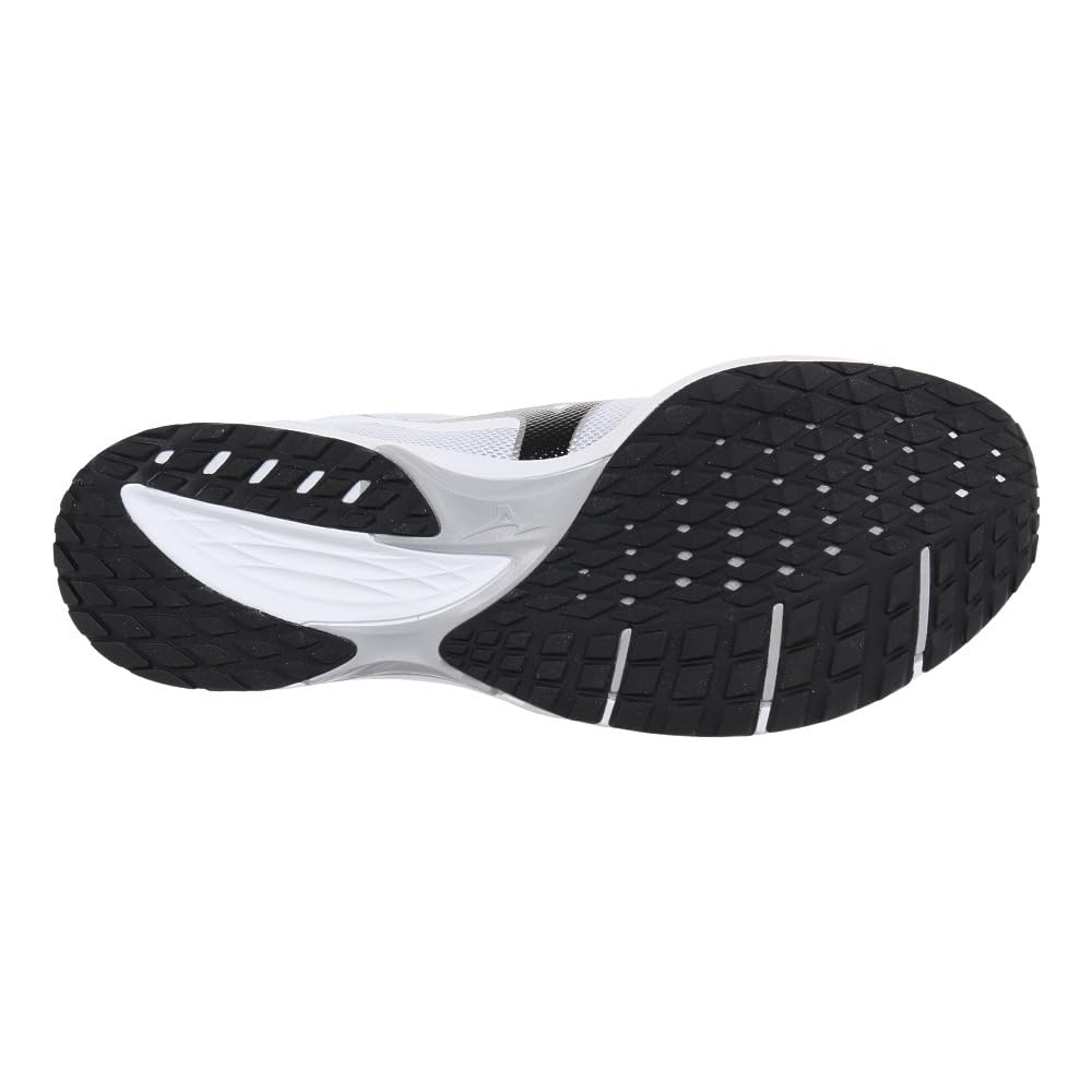 Кроссовки Duel Sonic 3 см 2E [Mizuno] Белый/Темно-серый/Черный 27.0