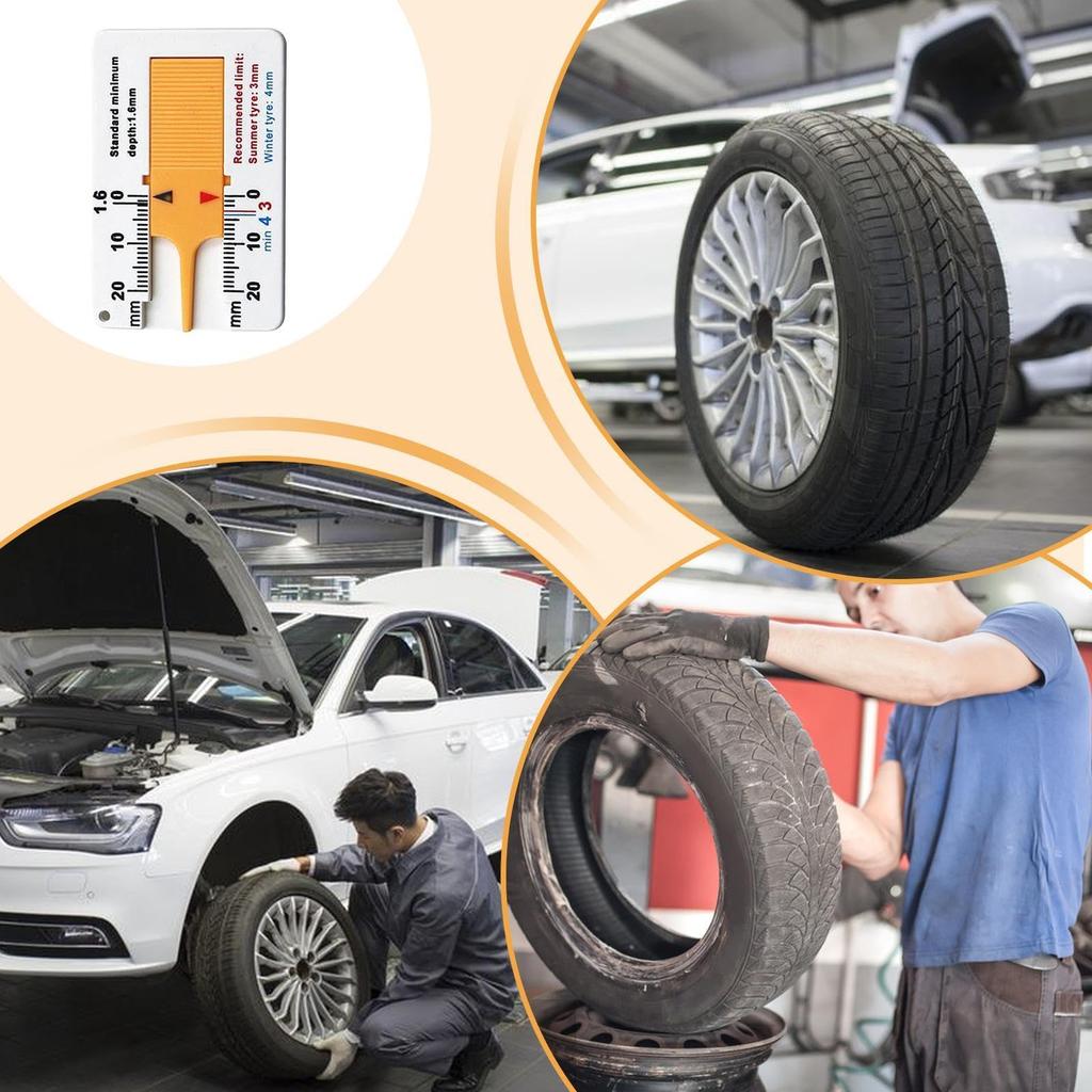 Измеритель глубины протектора шин, Инструмент для измерения глубины протектора шин - 0-20 мм