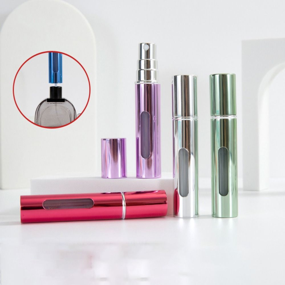 Мини-флакон-распылитель, многоразовая емкость для жидкости, пустой флакон для духов, для путешествий
