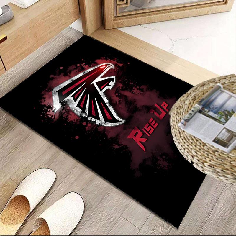 Atlanta Logo Carpet, Kitchen Rugs, Yoga Mat, Non-Slip Mats, Rug for Bathroom, Living Room bedroom, Camping Rugs Christmas Gift