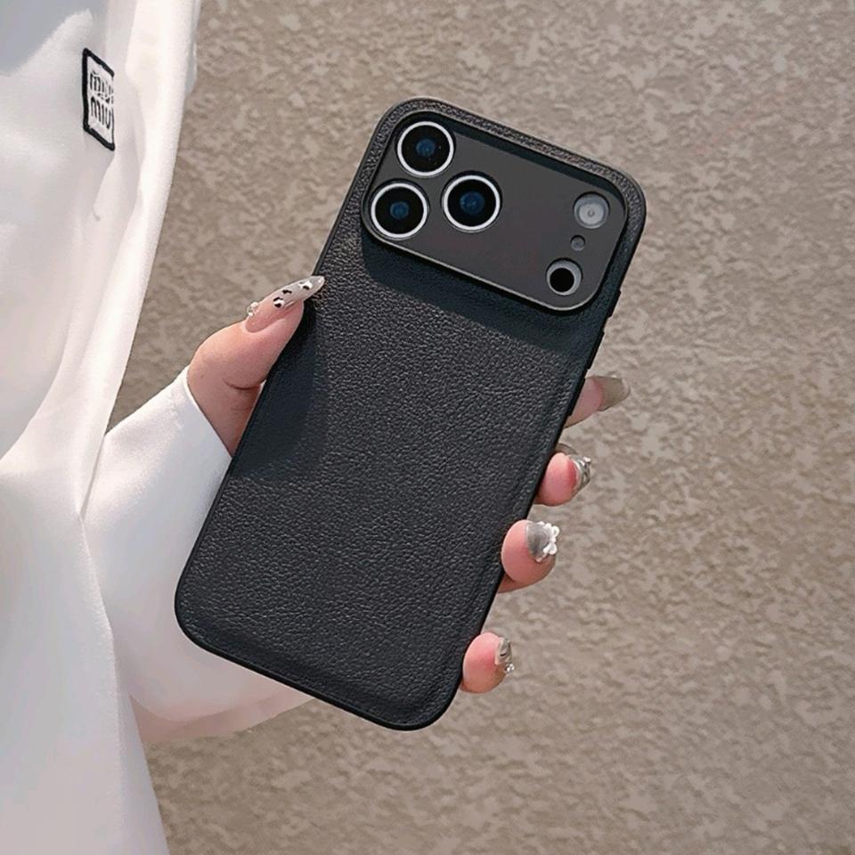 Кожаный чехол для телефона для iPhone 17 Air 13 11 12 16 17 Pro Max 16E 16 15 14 Plus 17Pro 17Air Ударопрочный защитный чехол