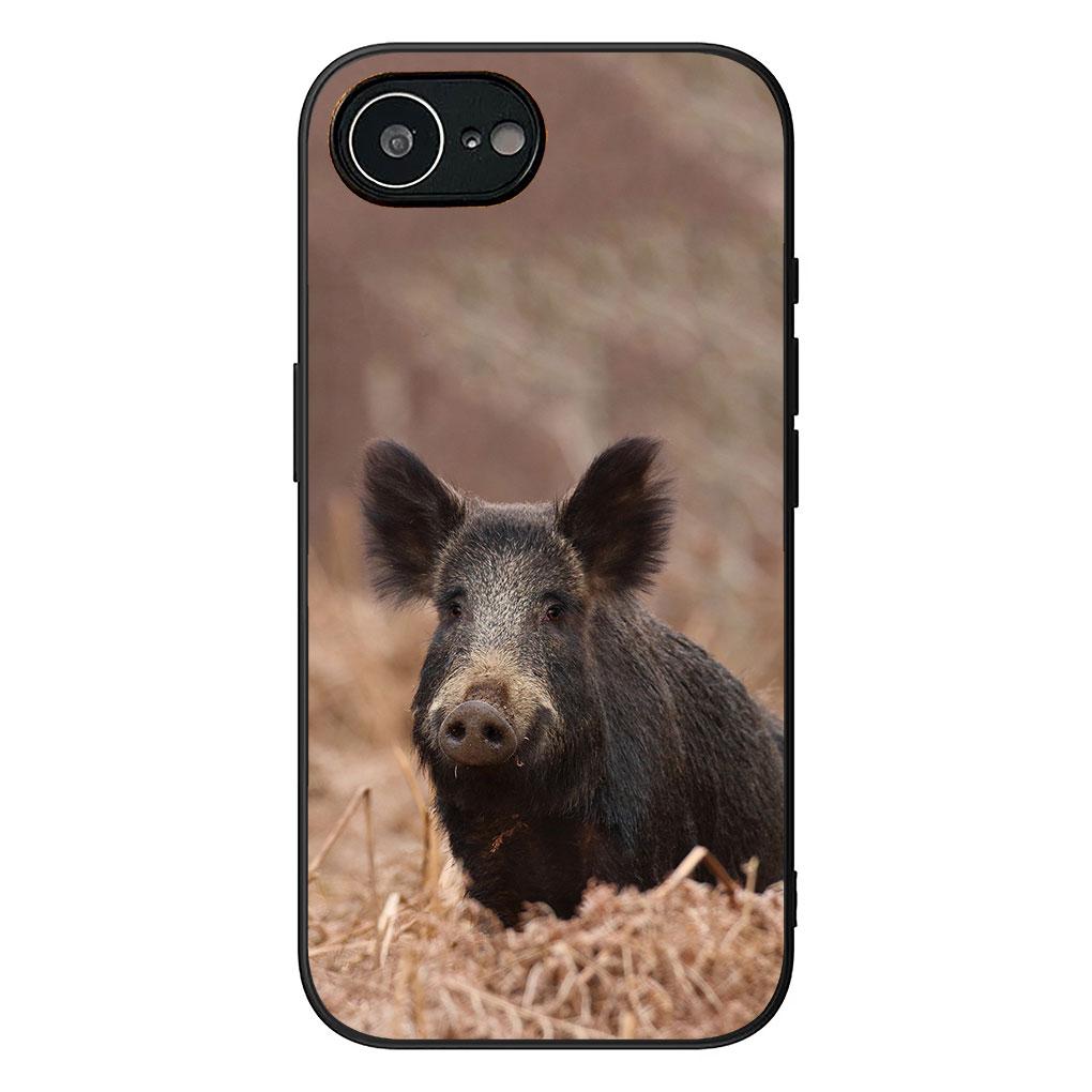 Soft Cover for Samsung Galaxy S22 S21 S20 FE Ultra Plus A35 A36 A55 A37 A33 A34 A57 Coque Phone Case Wild Boar Pig