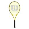 Жесткая теннисная ракетка Wilson Junior, модель MINIONS JR 25 Junior WR069210H, 25 дюймов, возраст от 8 до [натянутая] (Миньоны 25) Желтый/черный (на 10)