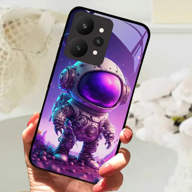 Ударопрочный Чехол Для Телефона Realme 15 5G Чехол RMX5106 RMX5105 Чехлы Из Закаленного Стекла Для Realme15 Fundas Роскошный Защитный Корпус