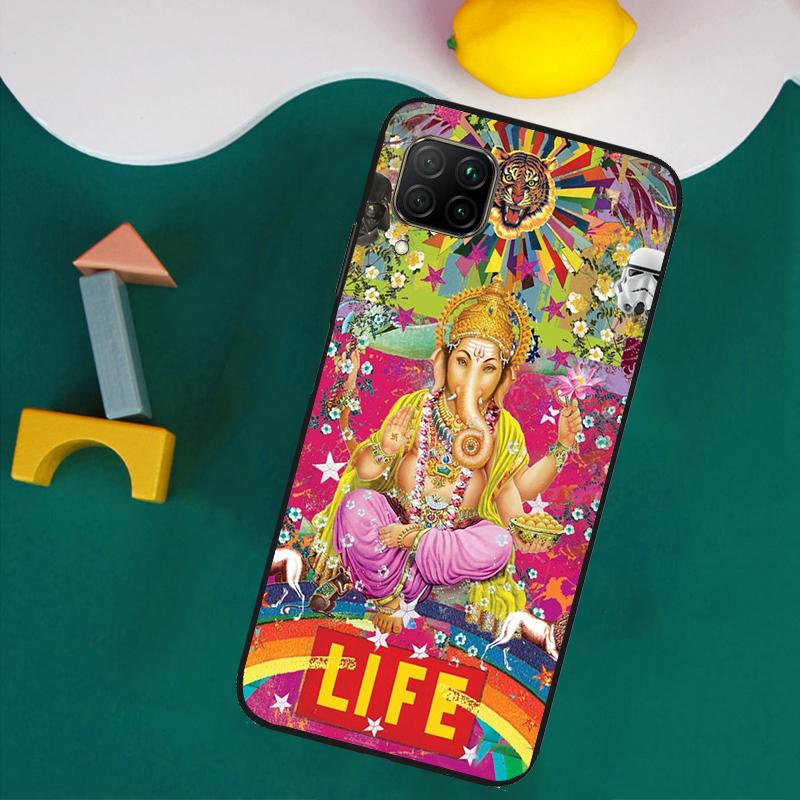 Чехол с Ганешей для Huawei Nova 11i 12s 12i 8i 7i Y73 Y70 Y90 Y60 Y72 Y61 Y91 9 10 SE P30 Pro P40 Lite