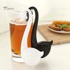 Puntos Silicone Creative Swan Hooking Tea Infuser Strainer Filter Diffuser Drink Tool