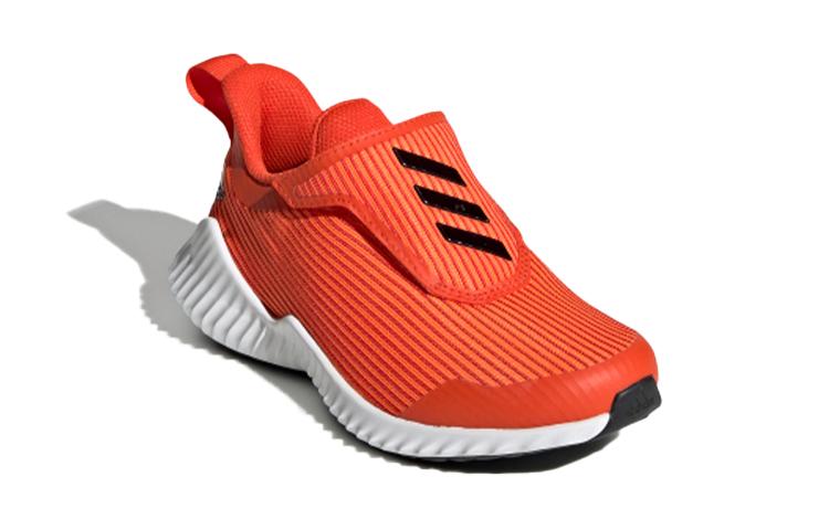adidas Fortarun Нескользящая и дышащая детская lifestyle обувь Оранжево-белая Детская G27164