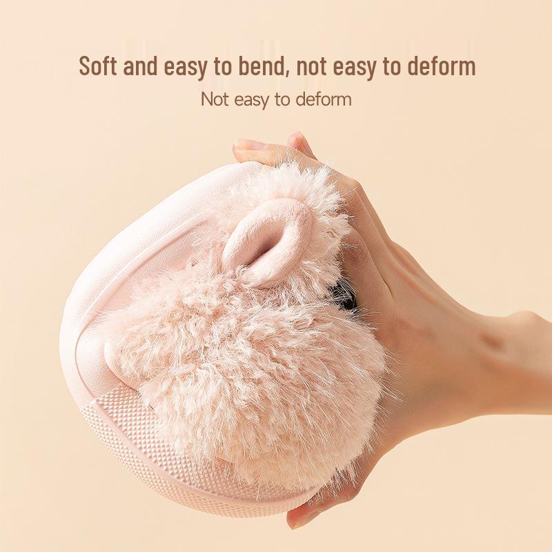 Зима 2025 Милые Мультяшные Щенки Детские Плюшевые Хлопковые Тапочки для Родителей и Детей, Девочек, Мальчиков и Подростков — Теплые и Уютные