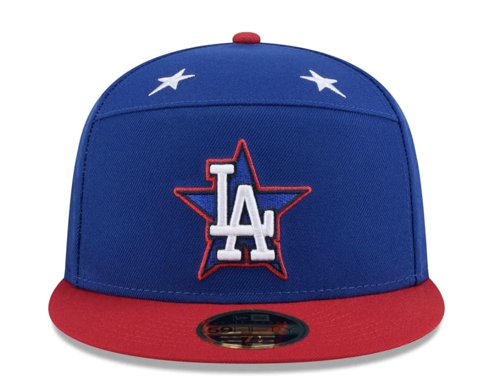 Limited Edition 2025 MLB All-Star Workout Cap, Los Angeles Dodgers, Size 7 1/2 [Imported]