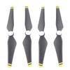2 Pairs Self Tightening Propellers for DJI Phantom 3 Drone Quadcopter Accessory(Yellow Edge)