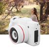 Digital Camera HD 16MP White Color Multi Axes Stabilization Smart Beginner Vlogging Camera Beginner Camera Portable Small Camera