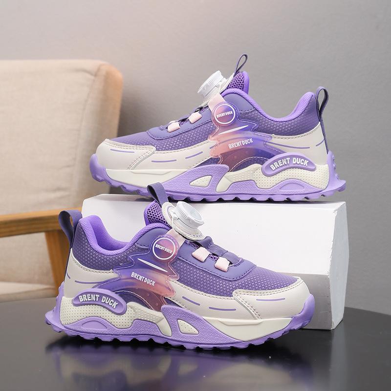 Водонепроницаемые кожаные кроссовки для бега для мальчиков, Осень 2025 - Удобная и модная спортивная обувь для детей среднего и старшего возраста