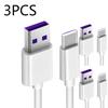 5A Fast Charging Type C Cable PD Compatible with Huawei Mate 60  Note 12 Samsung A54 Android Phones Tablet Laptop Charging