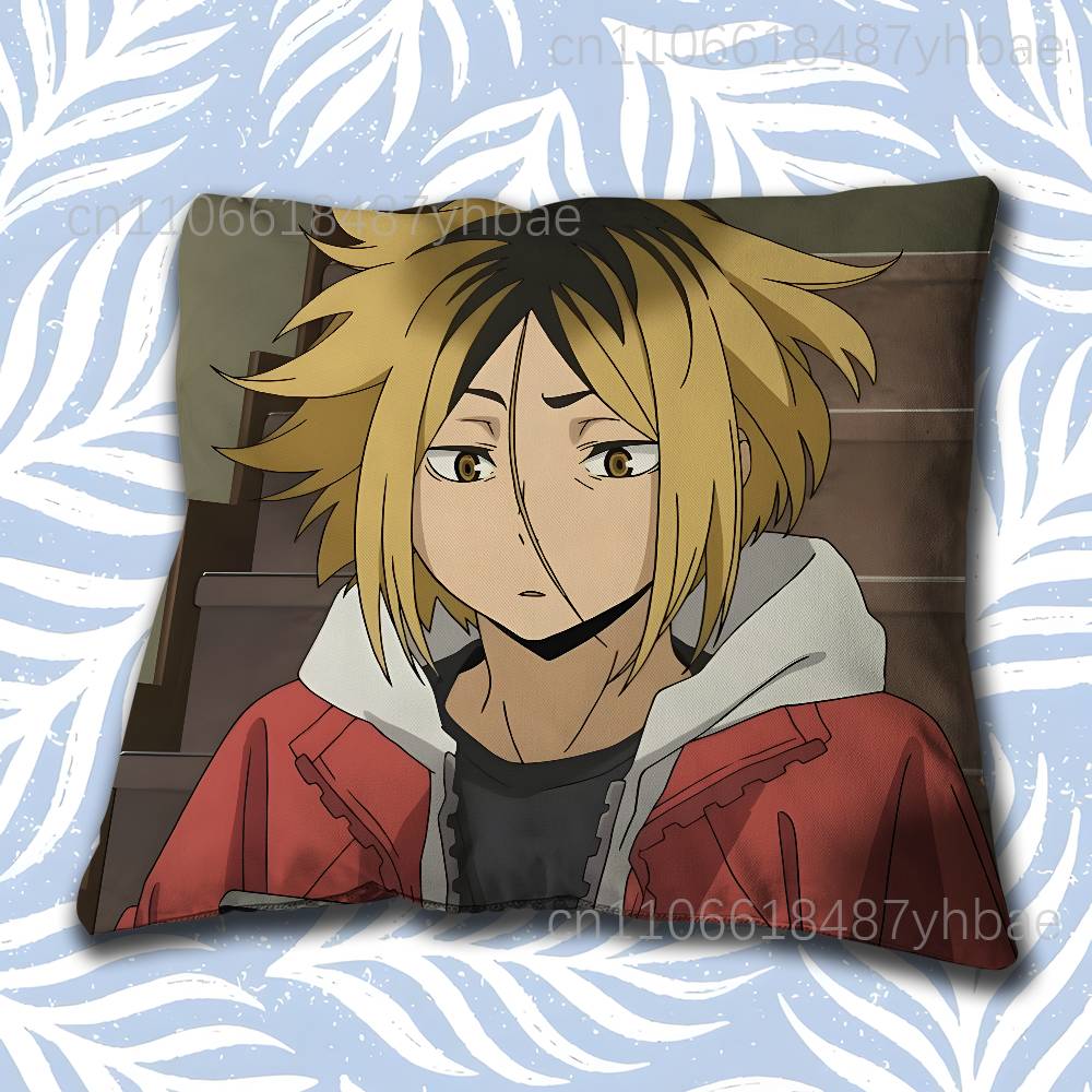 K-Kenma H-Haikyu-Es Pillow Case Cover Square Sofa With For Pattern Comfortable Cushion Suitable Of Room