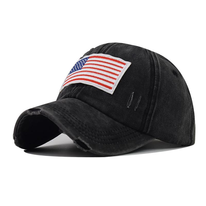 Бейсболка с национальным флагом 2021 года Кепка с перекрещенными волосами и загнутыми полями для международной торговли в стиле европейский и американский прилив Бейсболка с Днем независимости