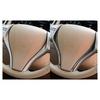 2Pcs Carbon Fiber Steering Wheel Accent Cover Trim For Nissan Rogue/X-Trail