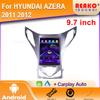 9.7 Inch Screen For Hyundai Azera 2011 2012 Car Radio GPS Navigation Head Unit Multimedia Player Android Auto WIFI 2din DVD