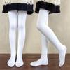 1200D Velvet-lined Non-slip Children's Dance Pantyhose for Autumn and Winter