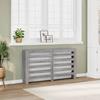 VidaXL Radiator Cover Sonoma Grey 149x20x82 Cm Engineered Wood, Radiator Cap, Top Radiator Cover, Radiator To 852704