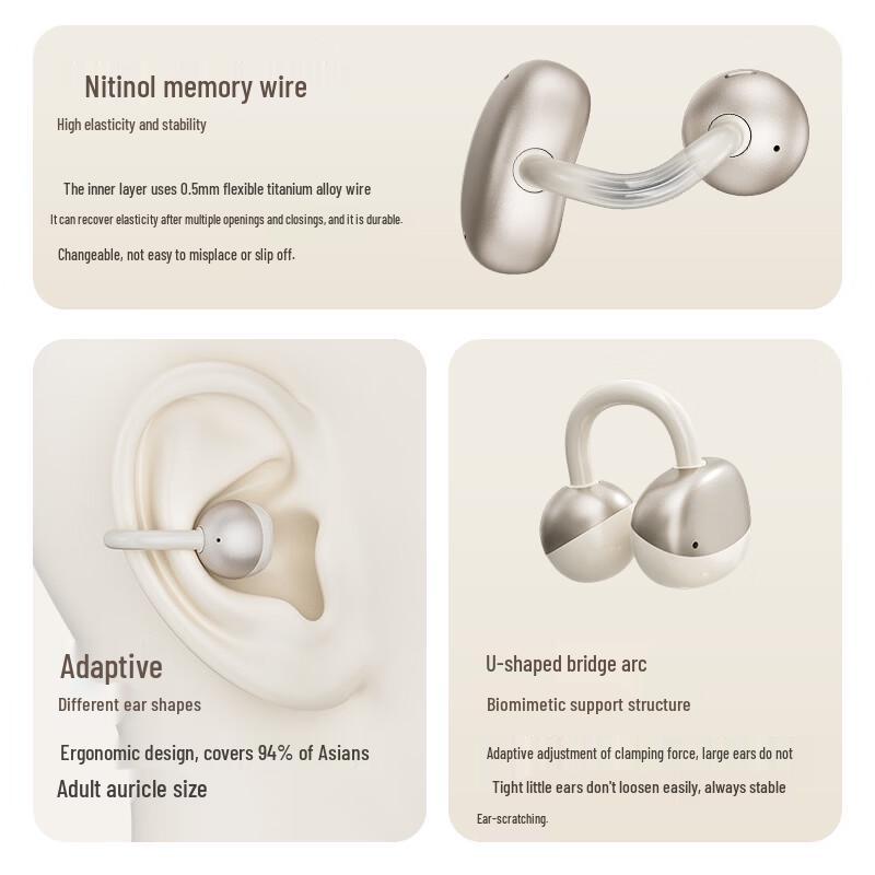 Новые беспроводные Bluetooth-наушники-клипсы Newmine T29