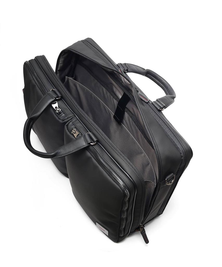 Деловая сумка Zephyr Черная [Takeokikuchi] Мужская