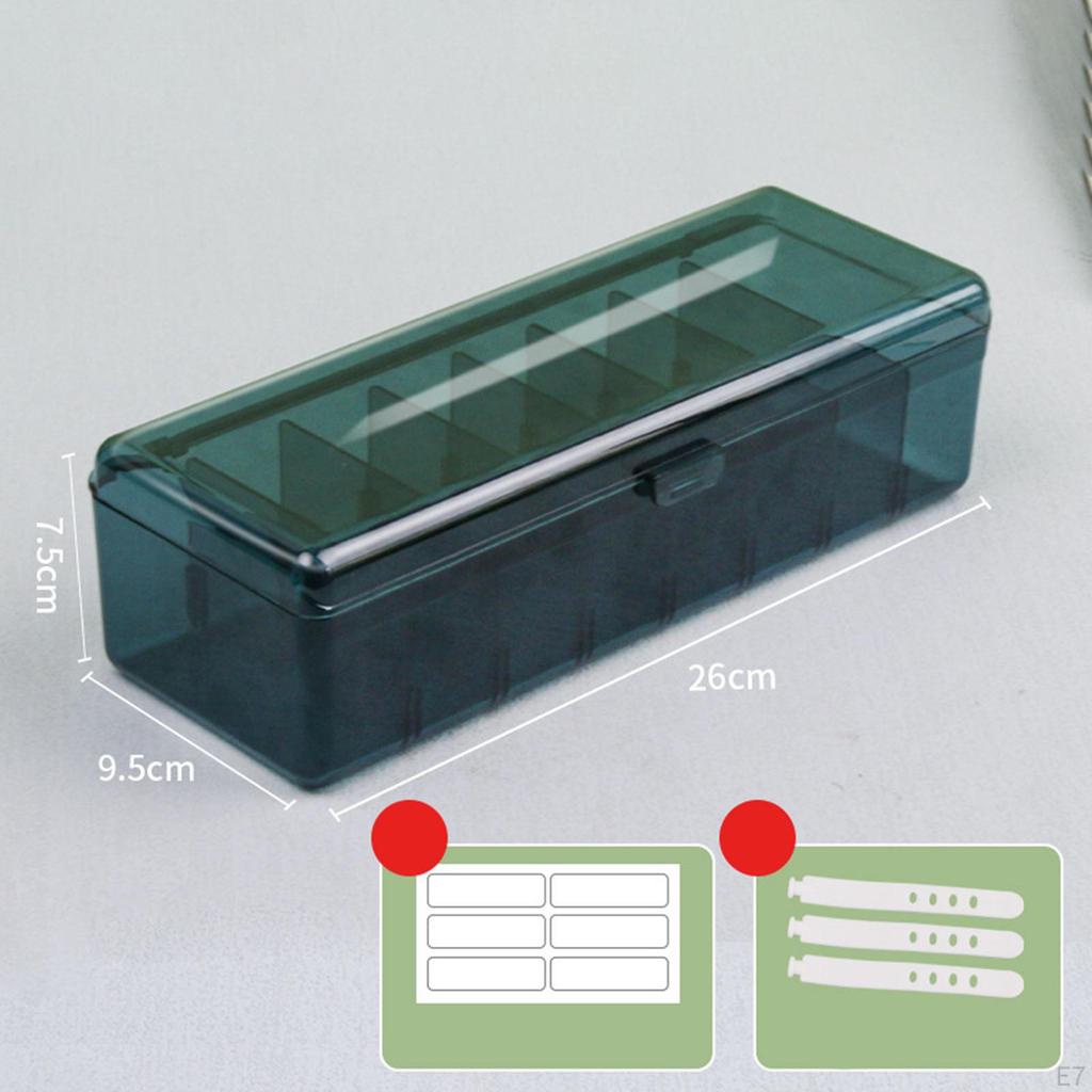 Коробка для колоды карт, акриловый прочный контейнер для хранения, органайзер для игральных костей, чехлы-держатели для спортивных карт