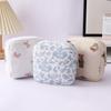 Cute Large Capacity Corduroy Travel Storage Bag Durable Cartoon Travel Wash Handbag Dustproof Corduroy Makeup Bag Home