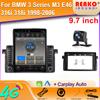 9,7-дюймовый Android для BMW 3 серии M3 E46 316i 318i 1998-2006 Tesla Type Мультимедиа Стерео Автомобильный DVD-плеер Навигация GPS Радио