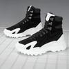 Осенне-зимние мужские ботинки с высоким берцем, функциональные ветрозащитные кроссовки для сноуборда, полусапоги Мартин, универсальные ботинки-локомотивы, обувь на платформе