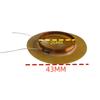 Speaker Repair Products Diy Accessories 25.5Mm Horn Treble Film Resin Voice Coil Speaker Replacement Membrane