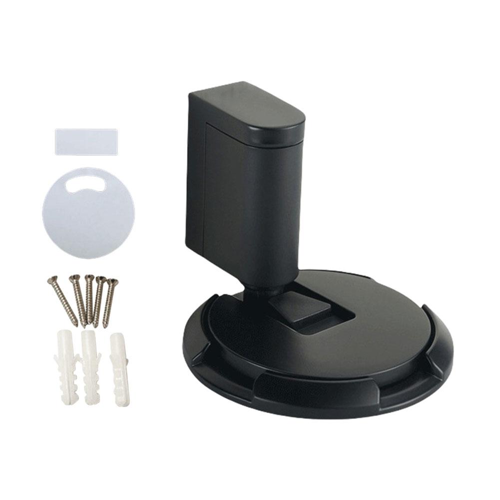 Magnetic Door Stop with Screws Aluminum Alloy Adjustable Punch-free Door Stopper Heavy Duty Magnet Door Holder Hardware