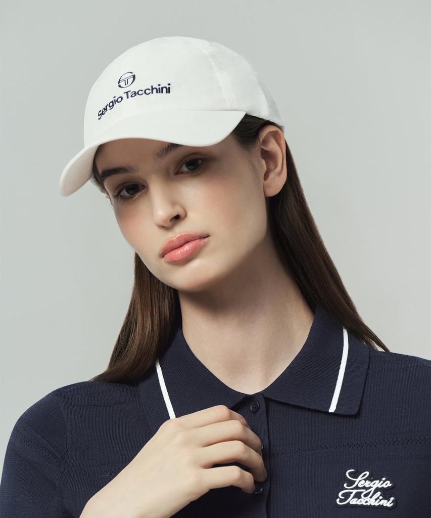 Кепка-бейсболка SERGIO TACCHINI U из легкой нейлоновой ткани (белый)