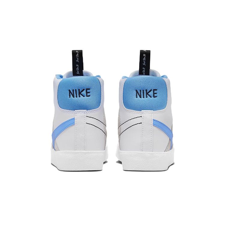 Nike Кроссовки Blazer Mid 77 SE GS Dance - Белый Университетский Синий Детские Черный DH8640-104