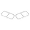 Car Tail Muffler Exhaust Pipe Output Cover Decor Trim For BMW F01 7 Series 730I 740I 750I 760I 2009-2014 Parts Accessories