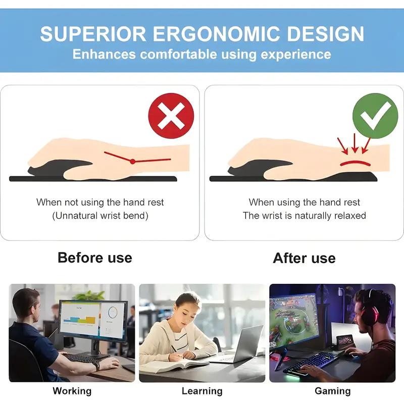 One Piece Print Mouse Pad, Anti‑Slip Desktop keyboard Mat, for PC Laptop Gaming Working Daily Use, Cool Festival Surprise Gift