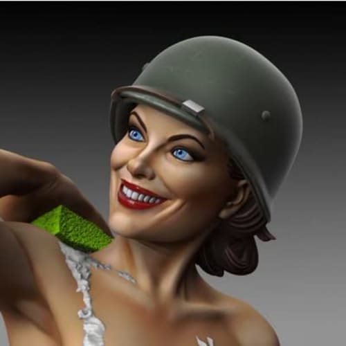 Масштаб 1/35 Гламурная Красавица Купание Неокрашенный Сборный Набор из Смолы Фигурка Пластиковая Модель Кукла Гаражный Набор