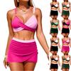 Women Swimsuit With Shorts Flowy Two Piece Swimsuits Bathing Swimwear