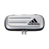 Чехол для ручки Mitsubishi Pencil Adidas AI04 серебристо-черный PT1502AI04R24 полужесткий