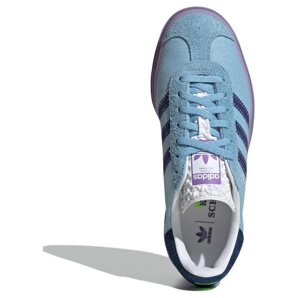 Adidas Kseniaschnaider X Adidas Women's Gazelle Bold 'Blue Denim' Women's Sneakers IG4339