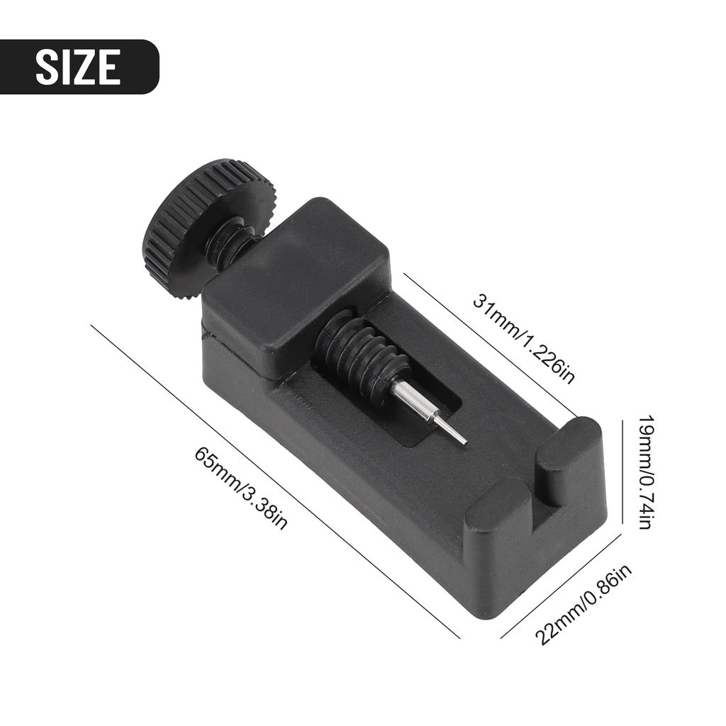 1 шт. Инструменты для ремонта часов, удалитель штифтов звеньев браслета, регулятор браслета, открыватель звеньев браслета для мужских/женских часов, ручные инструменты 65x22x19мм