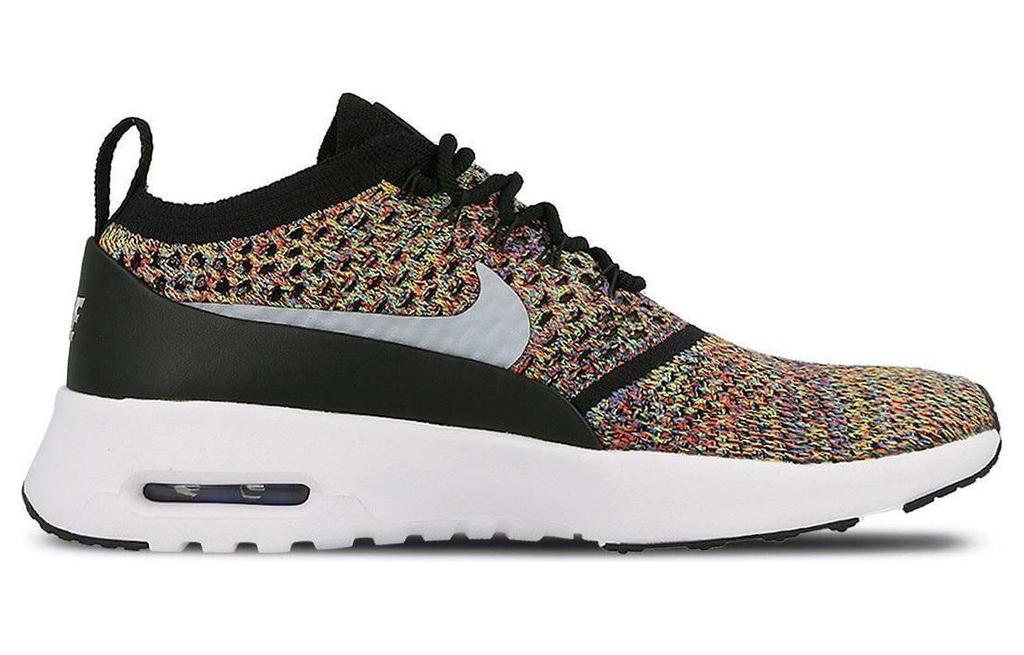 Nike Air Max Thea Удобные Низкие Кроссовки с Круглым Носком Женские Черные 881175-600