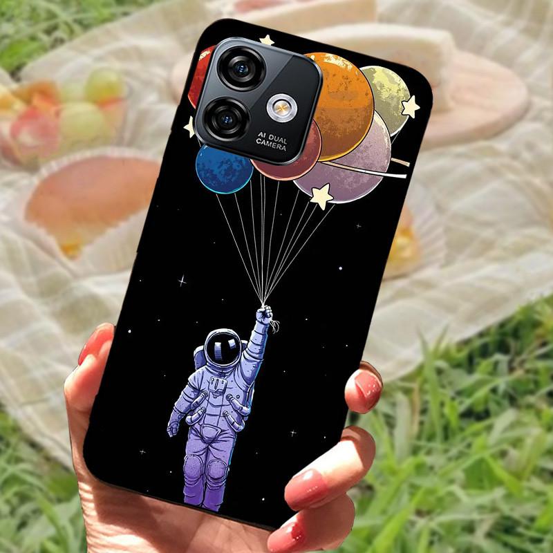 Чехол-бампер для Ulefone Note 16 Pro, силиконовый, мягкий, мраморный, черный, Funda для Coque Ulefone Note 16 Pro, защитный