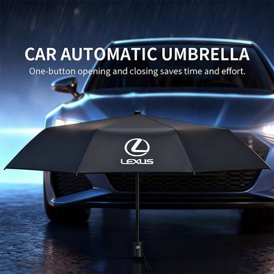 Автомобильный Логотип Автоматический Складной Зонт Анти-УФ Зонты Для Lexus F SPORT ES RX NX LS UX LM LX GX LC RZ IS CT GS RC HS SC TX LBX I