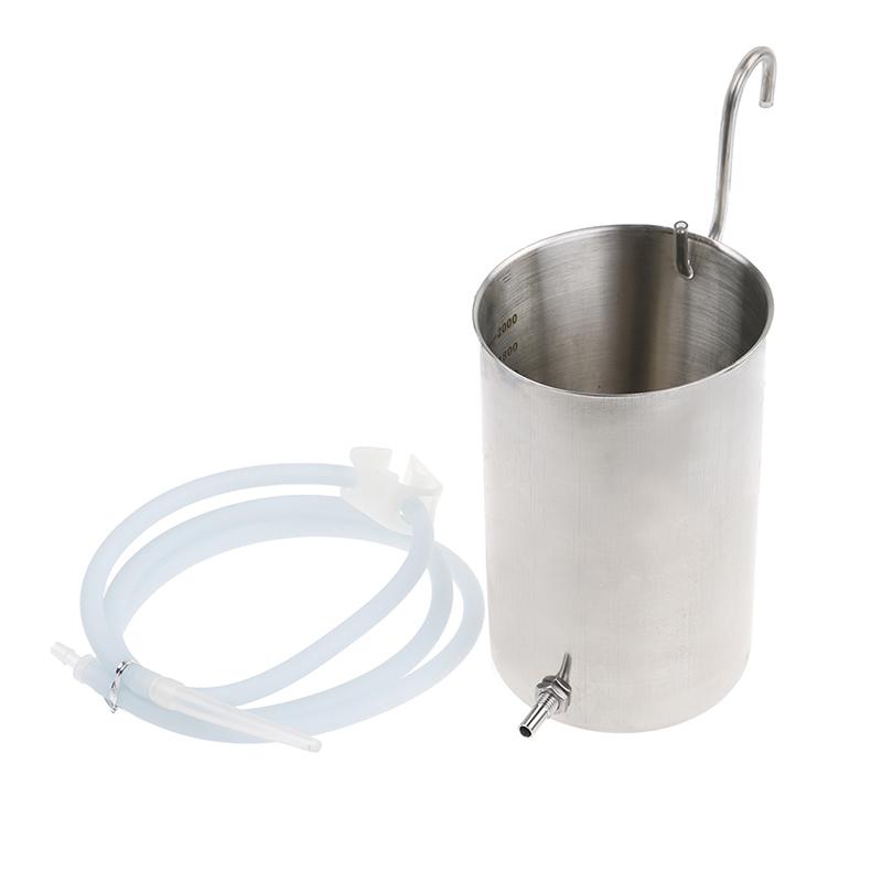 Набор ведер для клизмы из нержавеющей стали, подходит для дома, для очищения кишечника водой и кофе