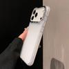 KEYSION Роскошный прозрачный матовый чехол с драгоценными камнями для iPhone 16 17 Pro Max 17 Air 16 Plus TPU+PC Противоударная бронированная задняя крышка